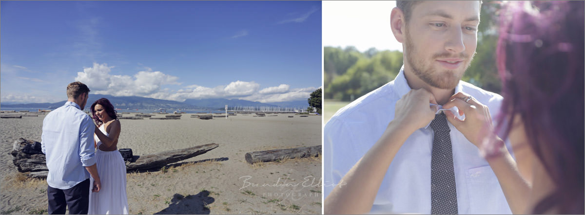 Jericho beach wedding | brandon elliot photographer