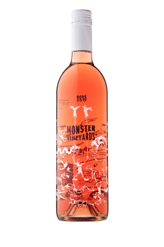 Penticton photographer shooting Moster rose wine